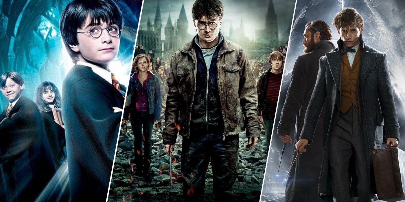 Harry Potter and Fantastic Beasts movie posters