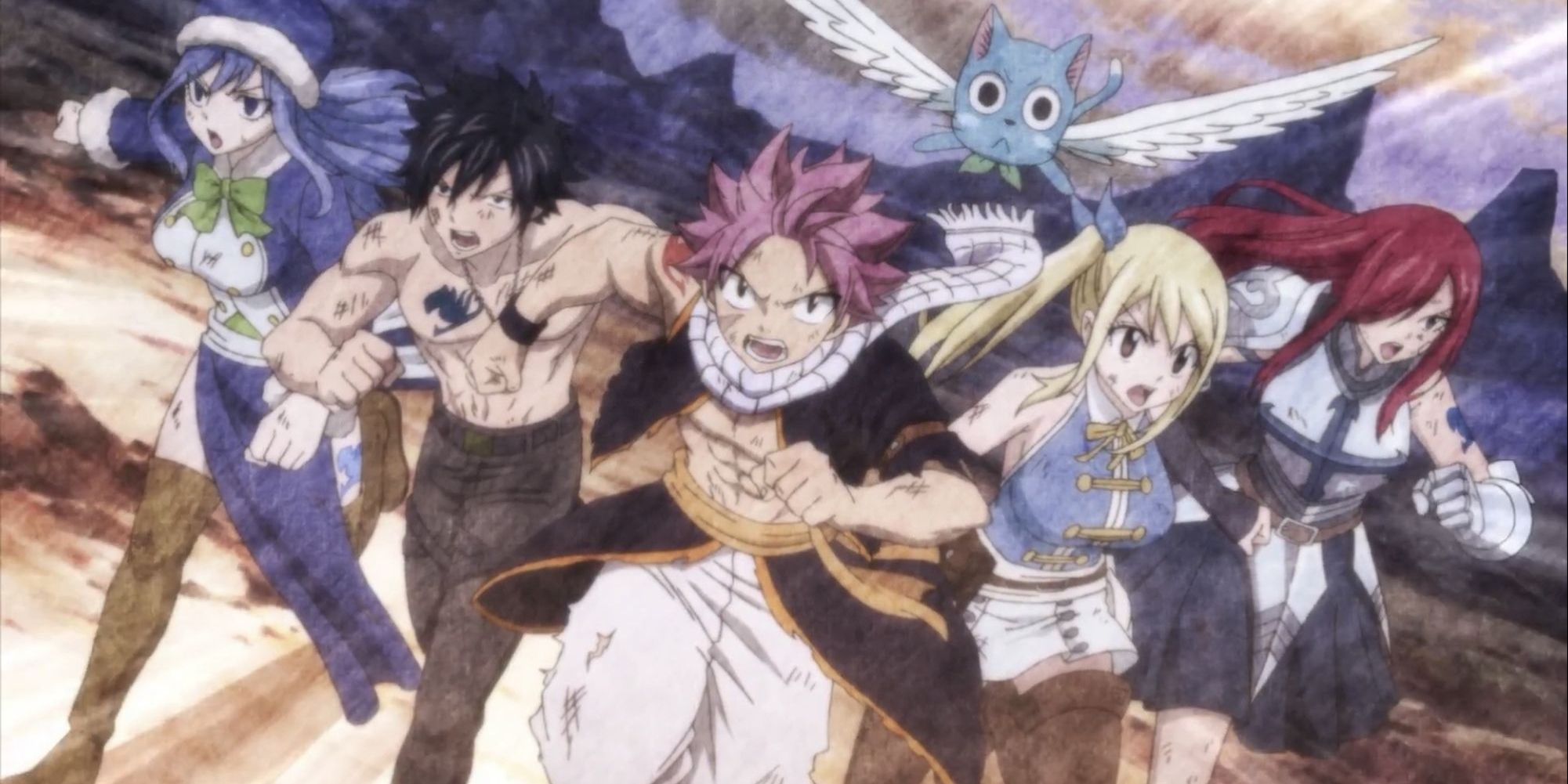 Anime Fairy Tail Final Series Group Charge