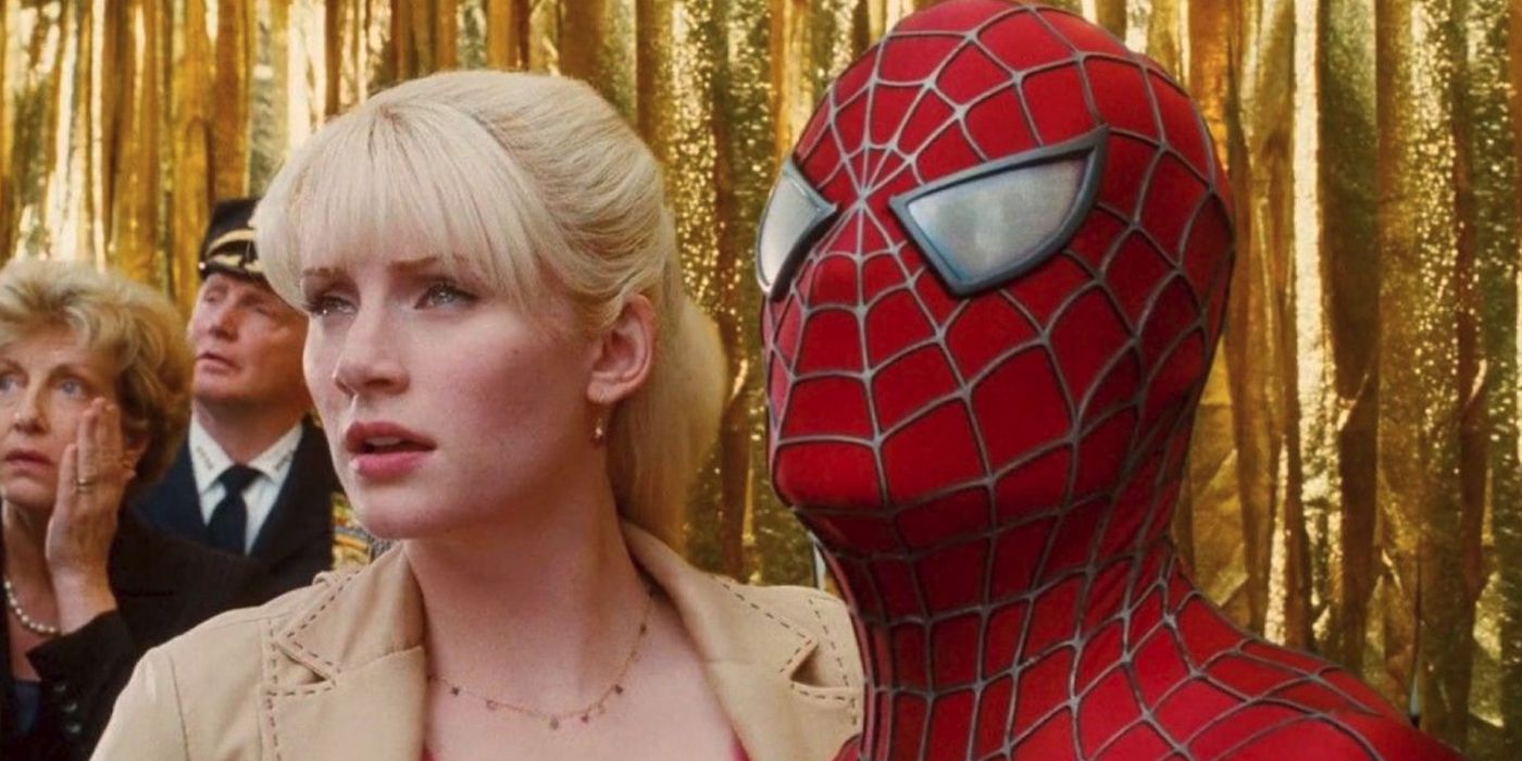 Gwen Stacy in staring with Peter in Spider-Man 3