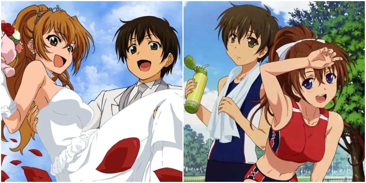 The main characters of the Golden Time anime.