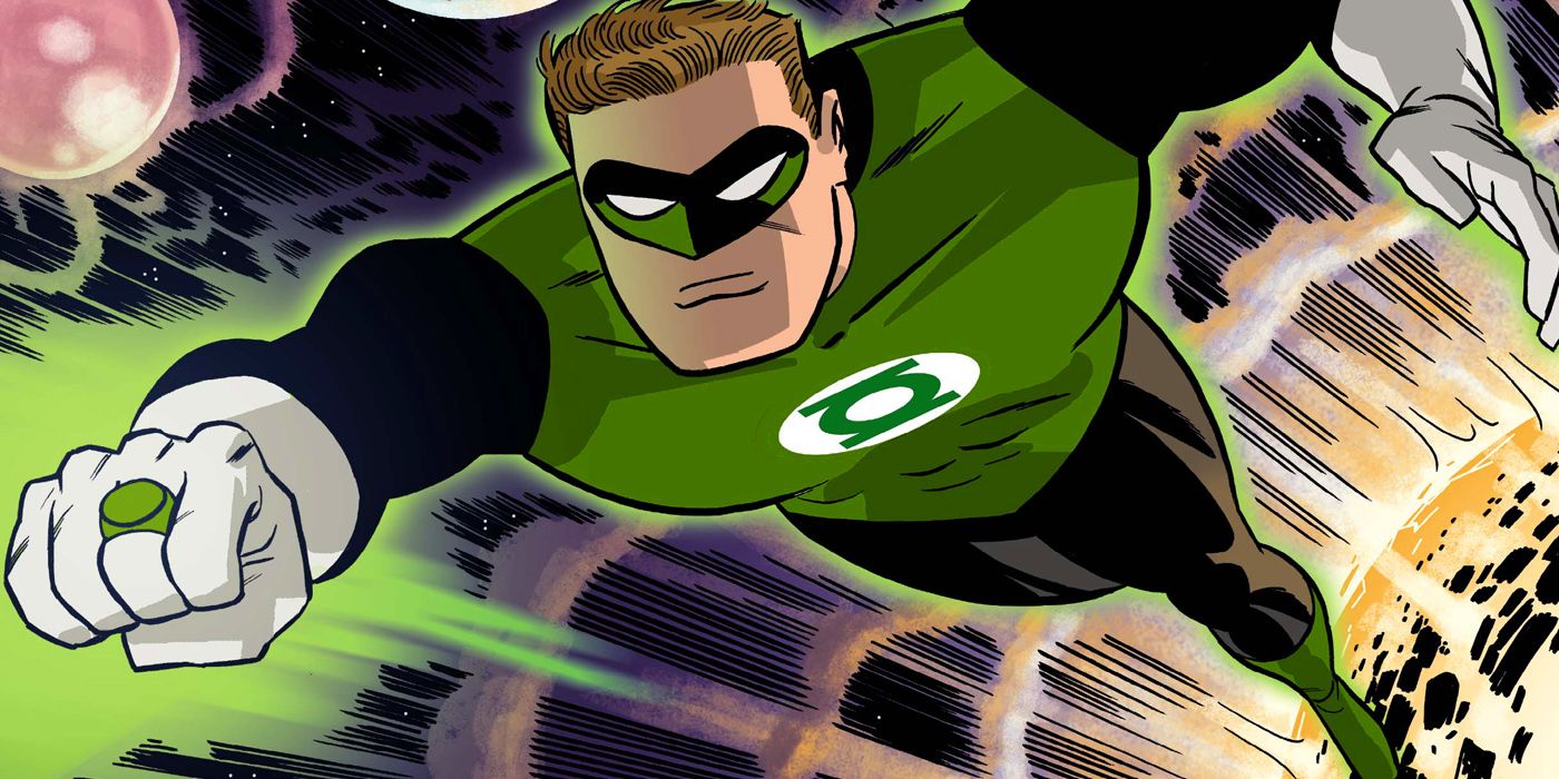 Green Lantern Hal Jordan in New Frontier by DC Comics