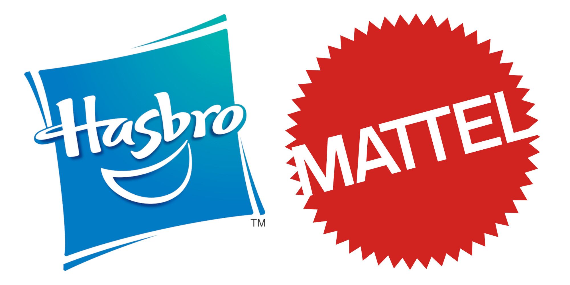 Hasbro and Mattel logo header
