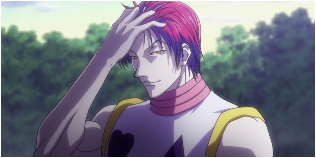 Hisoka in a forest
