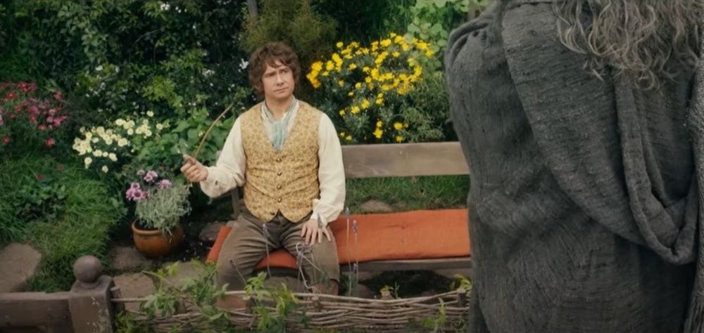 Hobbit Bilbo Baggins Button Cufflinks