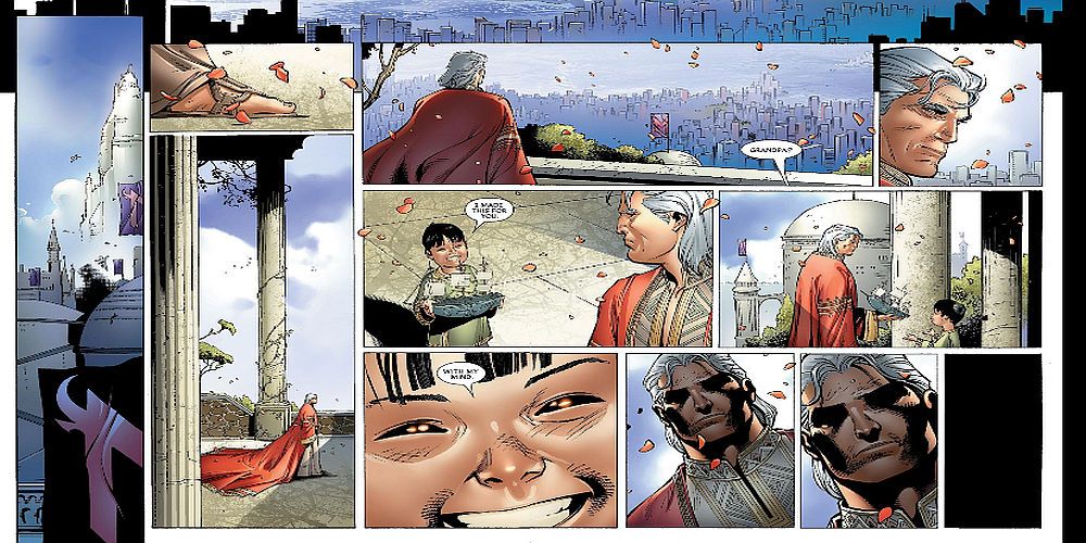 In &quot;House of M,&quot; Wanda fulfills her father's wishes.