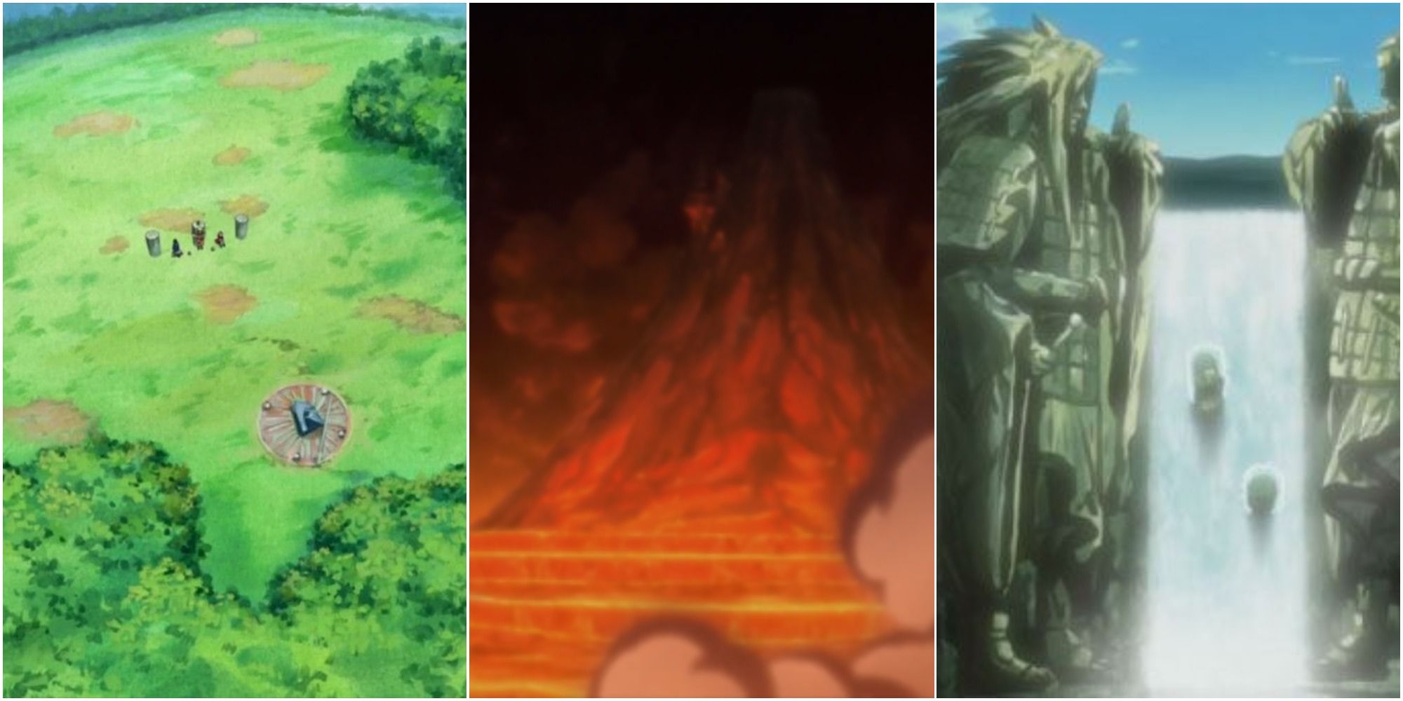 Iconic Places In The Naruto Anime Series Training Ground Kaguya Dimension And Valley Of The End 