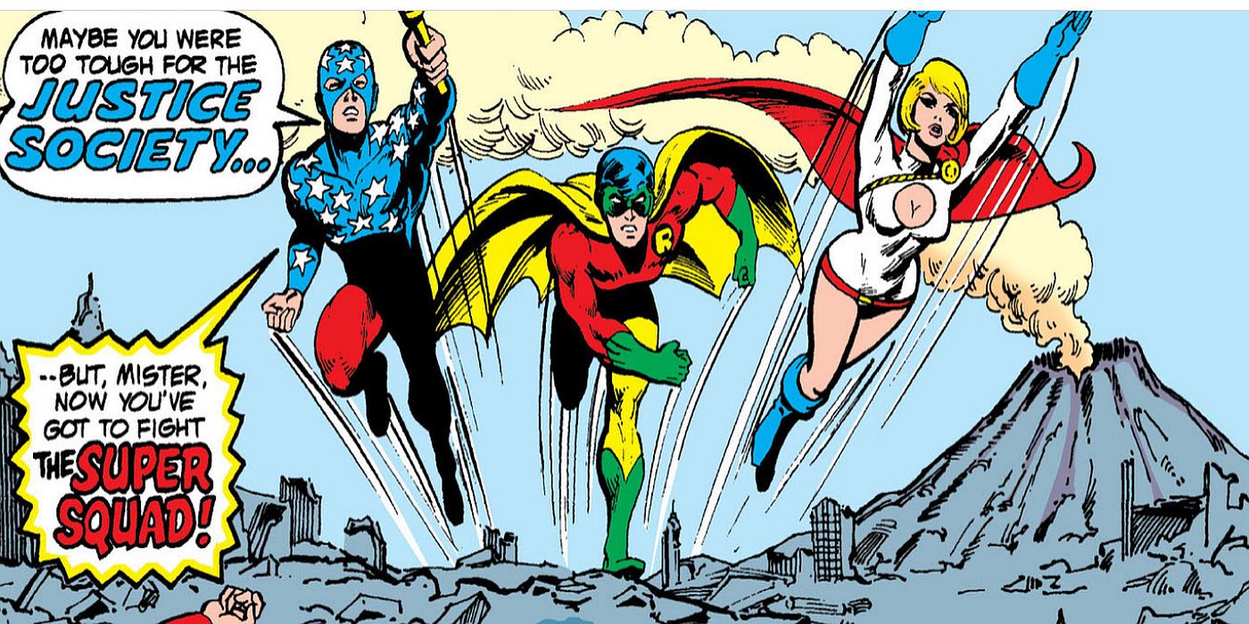 Power Girl, Robin, and Star-Spangled Kid join the JSA