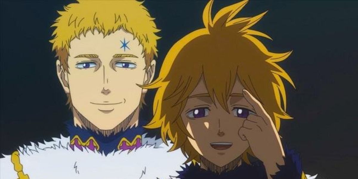 The older and younger versions of Julius Novachrono in the Black Clover anime
