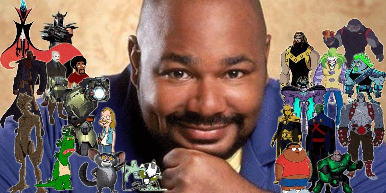 Kevin Michael Richardson with the characters he has voiced