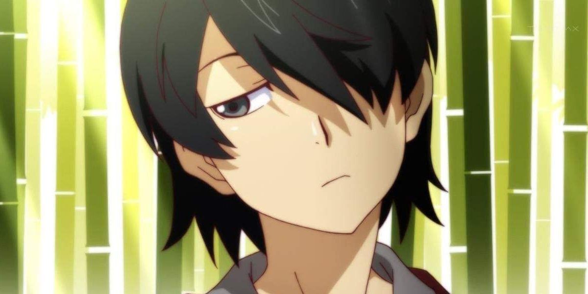 Koyomi Is Skeptical In Monogatari Anime Series