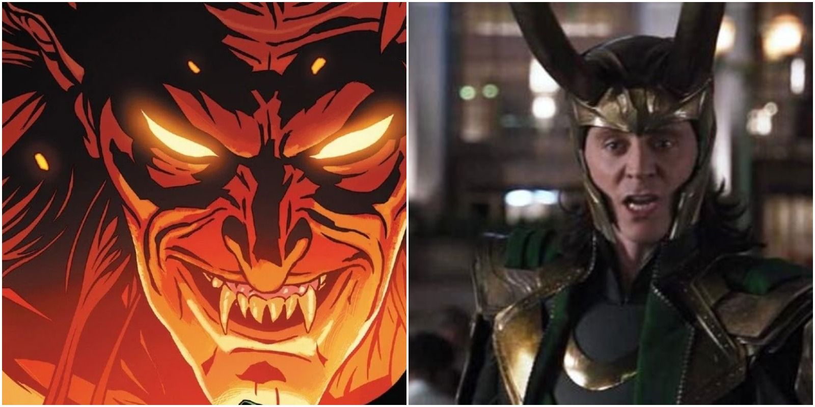 Mephisto and Loki Marvel Comics