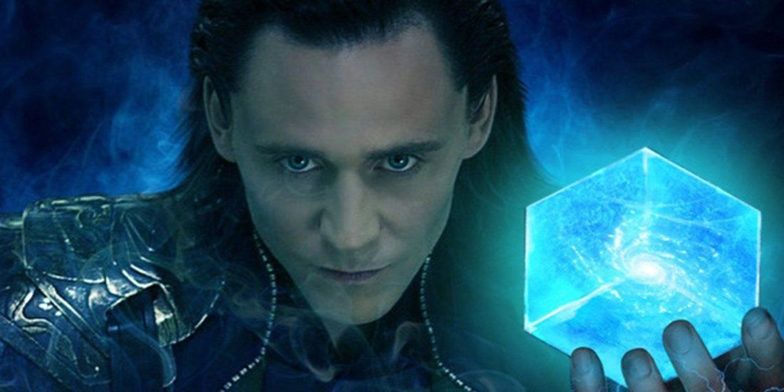 Loki Holds Tesseract MCU Avengers