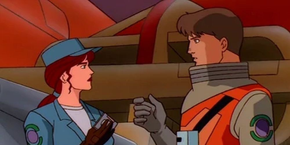 An image from the Wing Commander Academy cartoon.