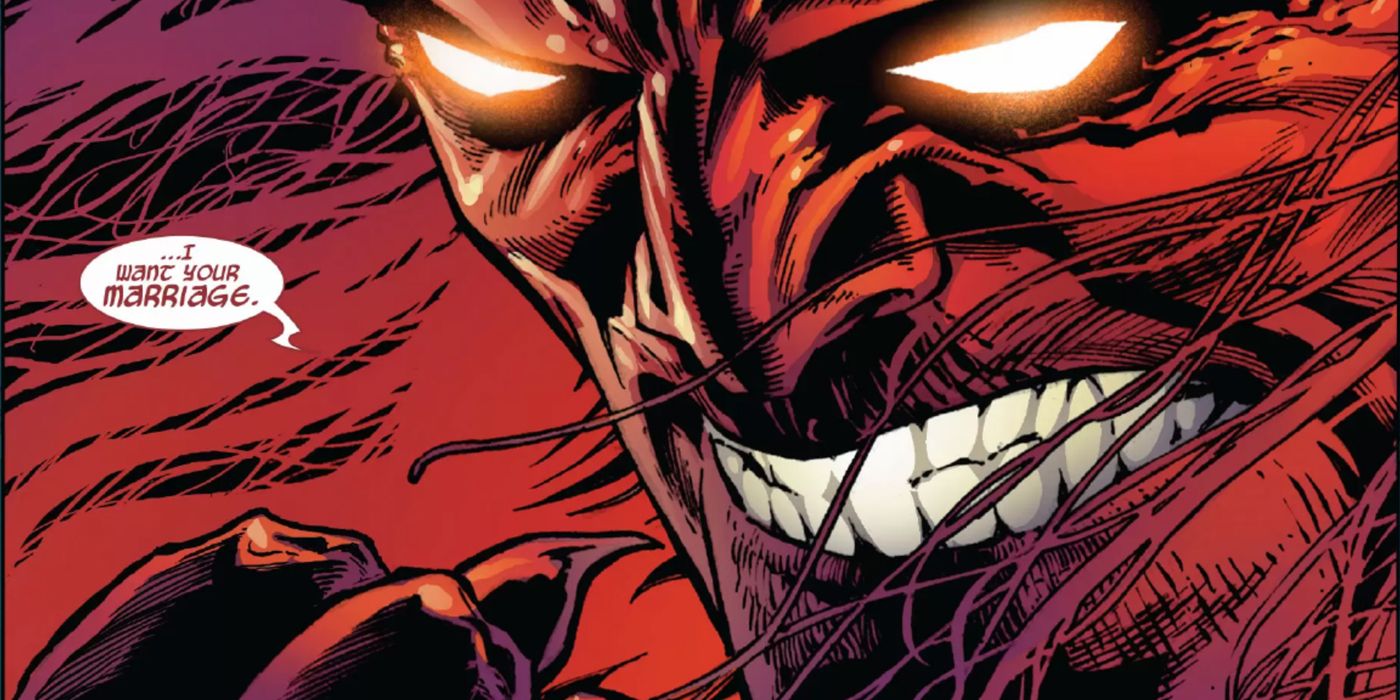 Mephisto diz ao Homem-Aranha que quer seu casamento
