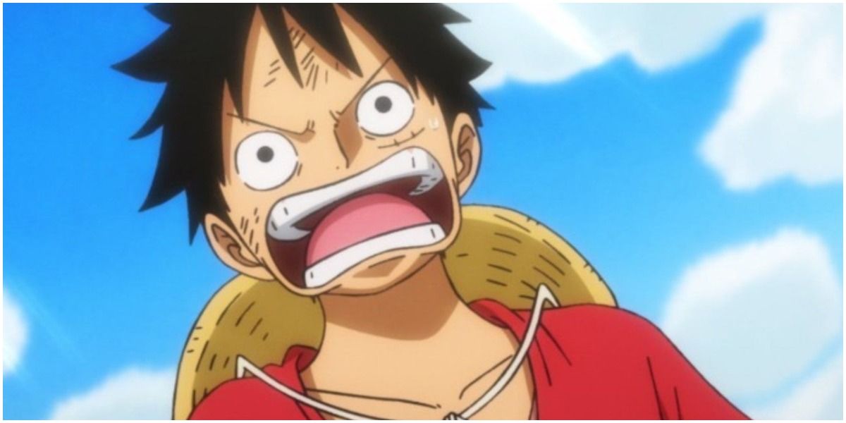 Luffy is angry