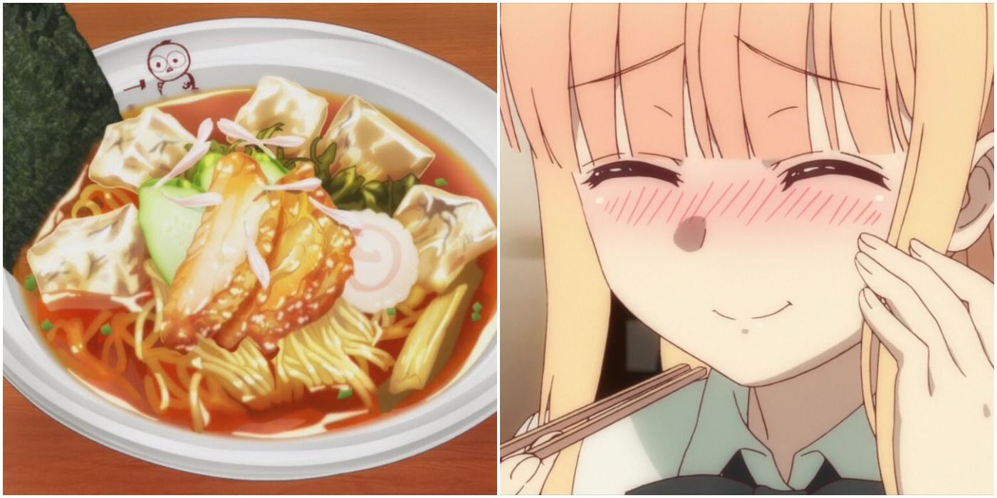 Ms Koizumi Loves Ramen Noodles Anime With Ramen And Koizumi Eating
