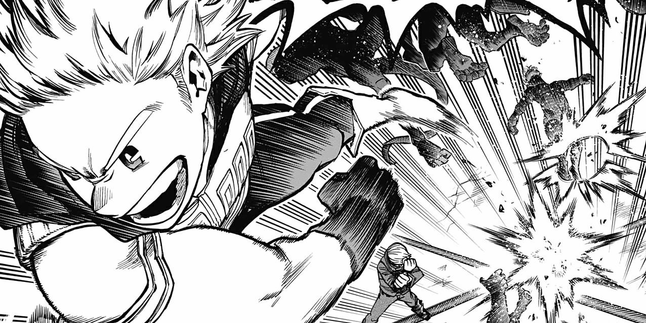 Manga My Hero Academia Mirio Defends Best Jeanist