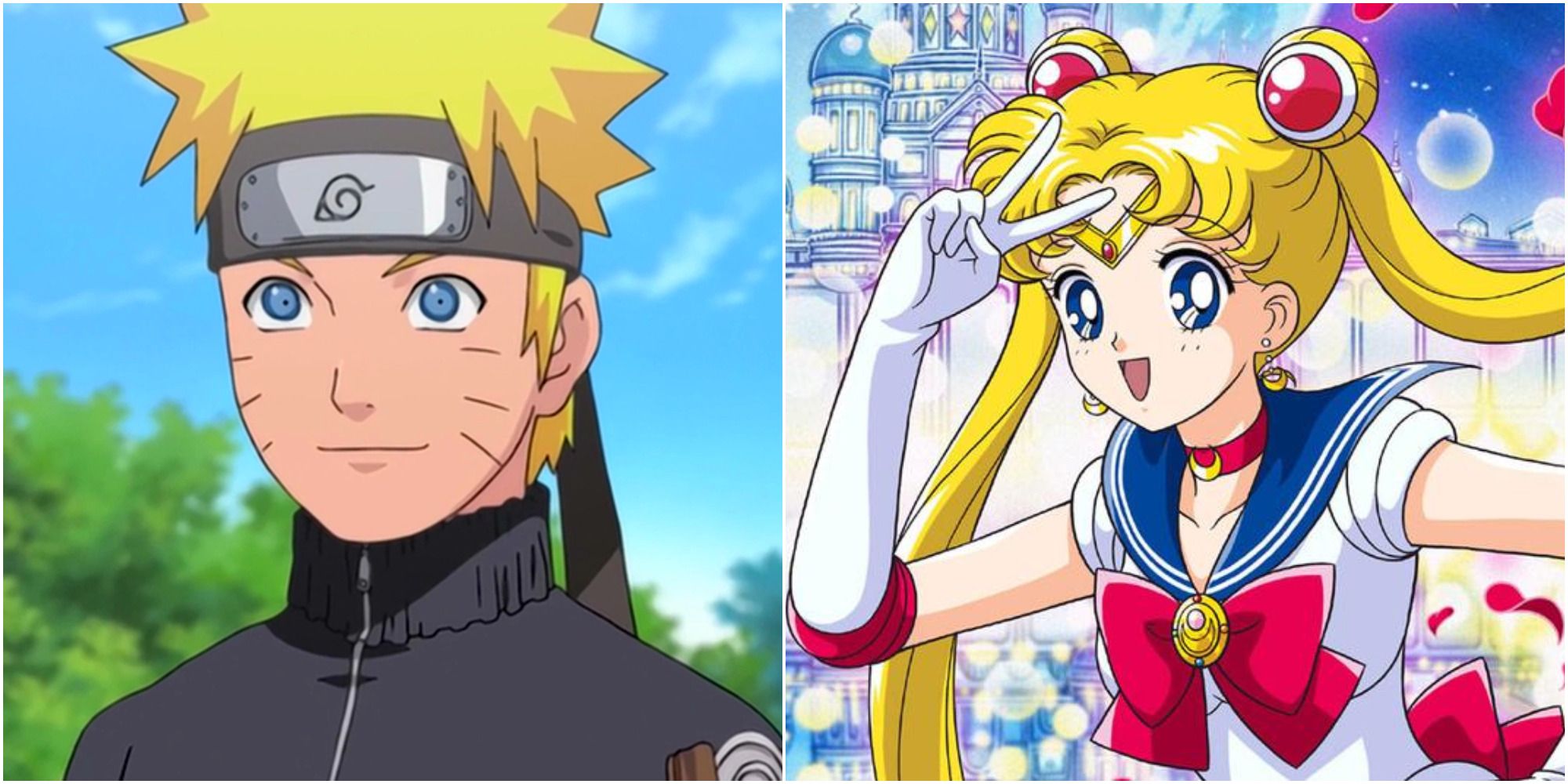 Naruto and Sailor Moon