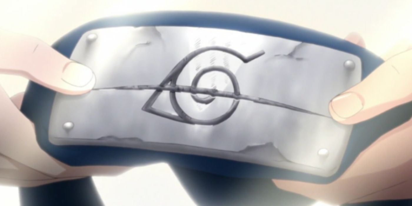 Naruto returns Sasuke's headband