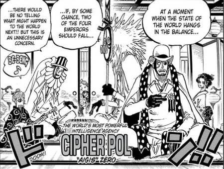 One Piece Reveals Cp 0 Is Spying On The Kaido Big Mom Battle One Piece Reveals Cp 0 Is Spying On The Kaido Big Mom Battle