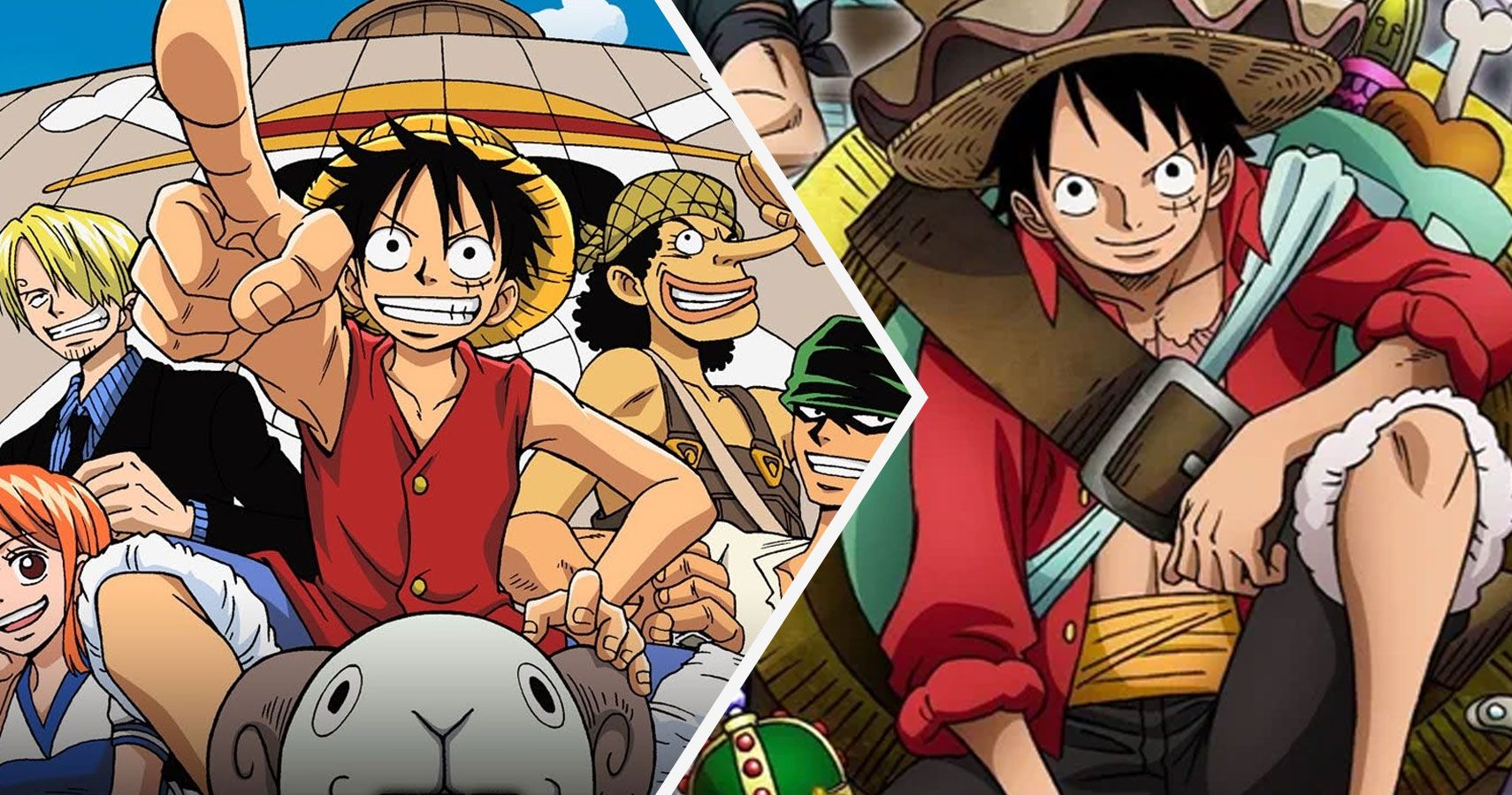 Characters comparison: Naruto vs One piece 