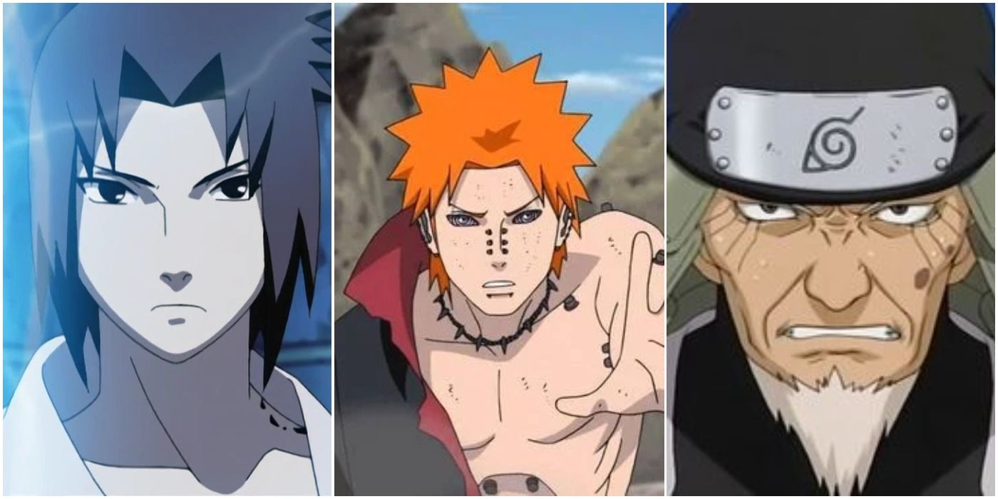 Sasuke, Nagato, Hiruzen Naruto Shippuden Feature