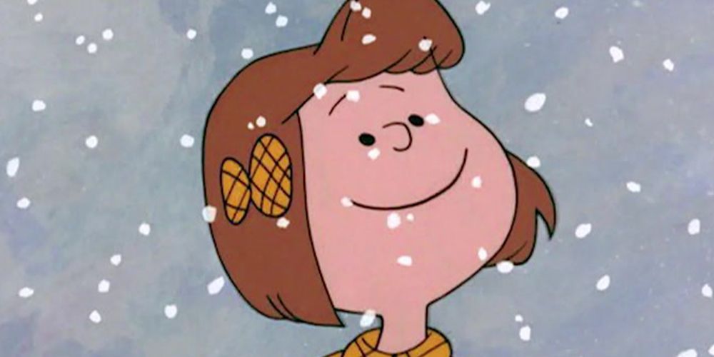 Patty enjoys the snow