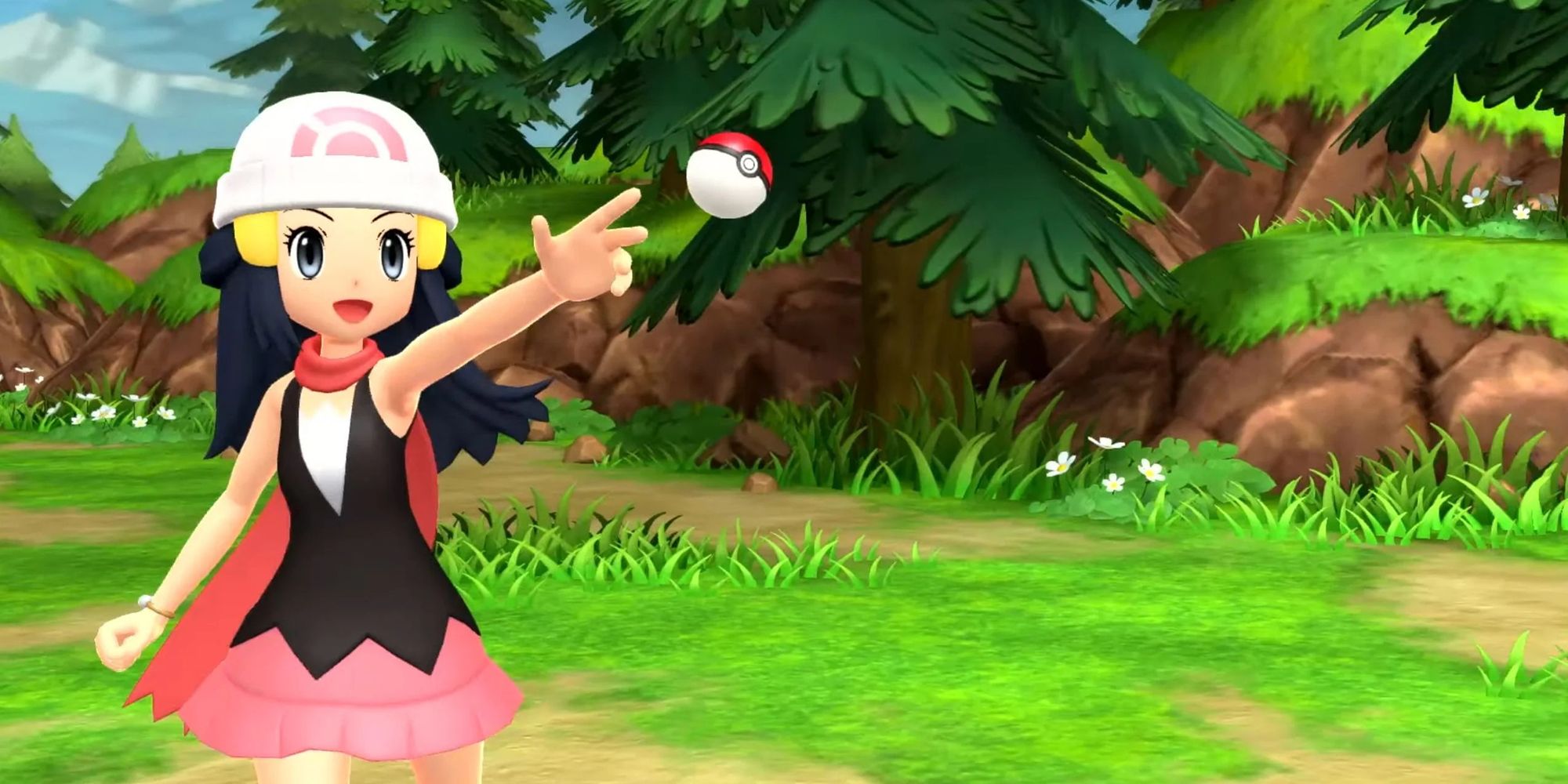 Official screenshot for the Pokemon Sinnoh remakes