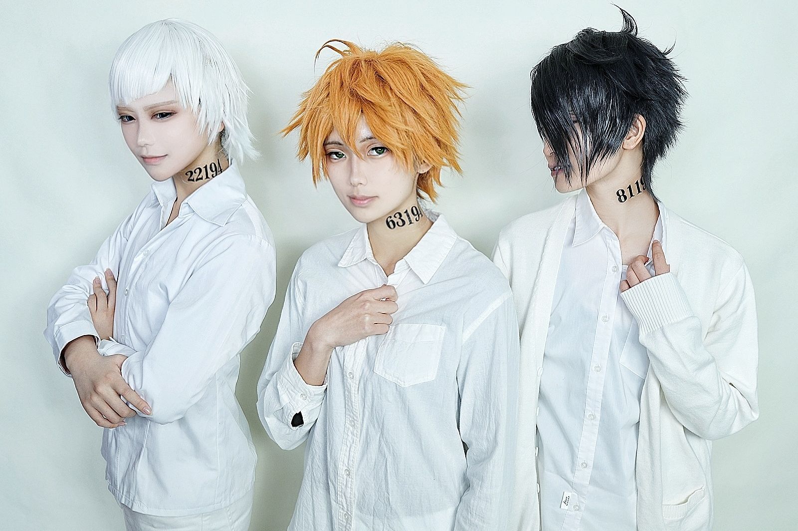 The Big Three _ The Promised Neverland Cosplay