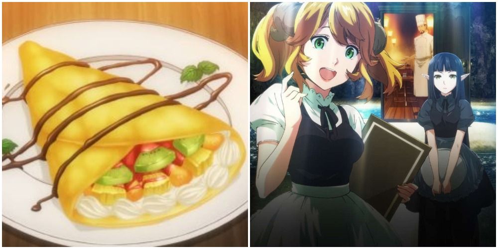 Restaurant To Another World Anime With Main Cast And Fruit Crepe
