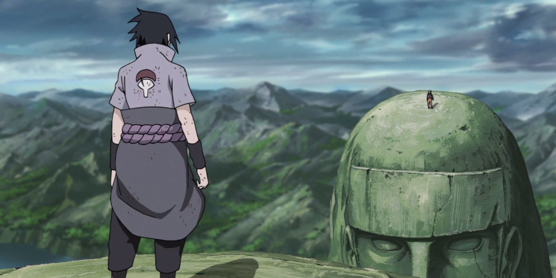 Sasuke vs Naruto At The Valley Of The End Naruto Shippuden Anime