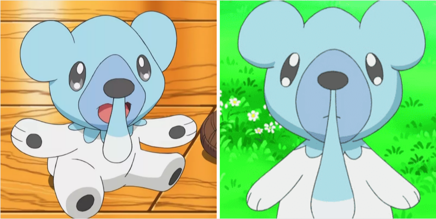 Cubchoo from the Pokemon Anime