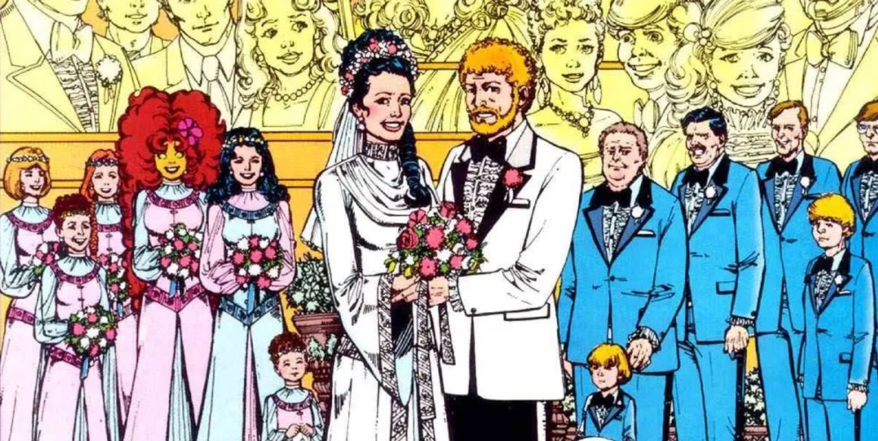 Donna Troy and Terry Long Wedding