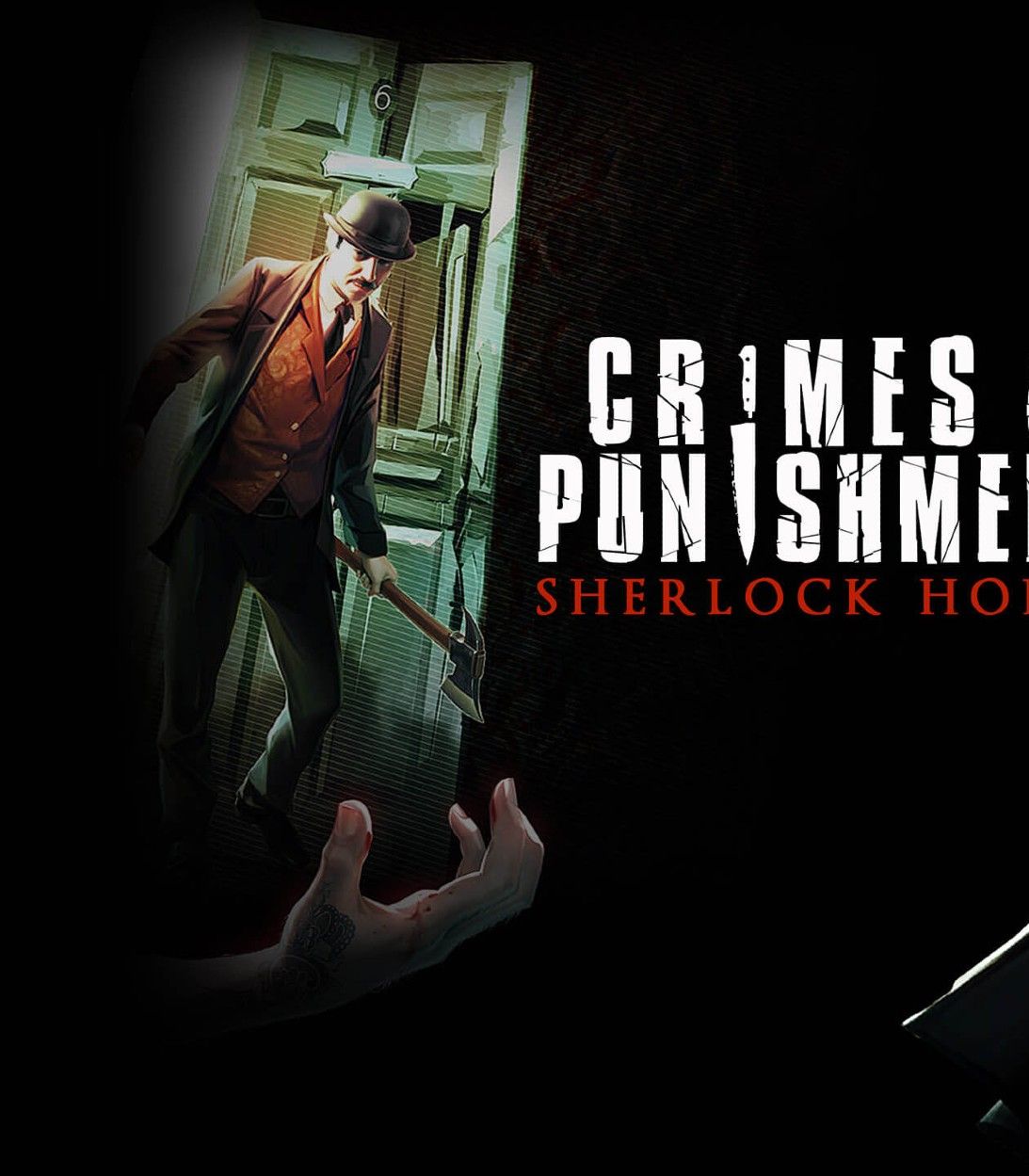 Sherlock Holmes Crime Punishment cover left