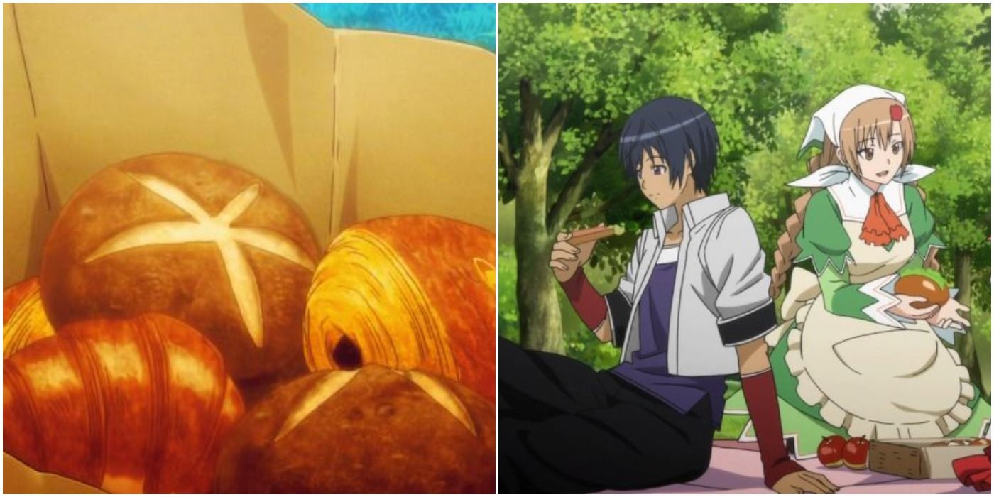 Shining Hearts Bread Of Happiness Anime With Various Breads and Rick and Amil