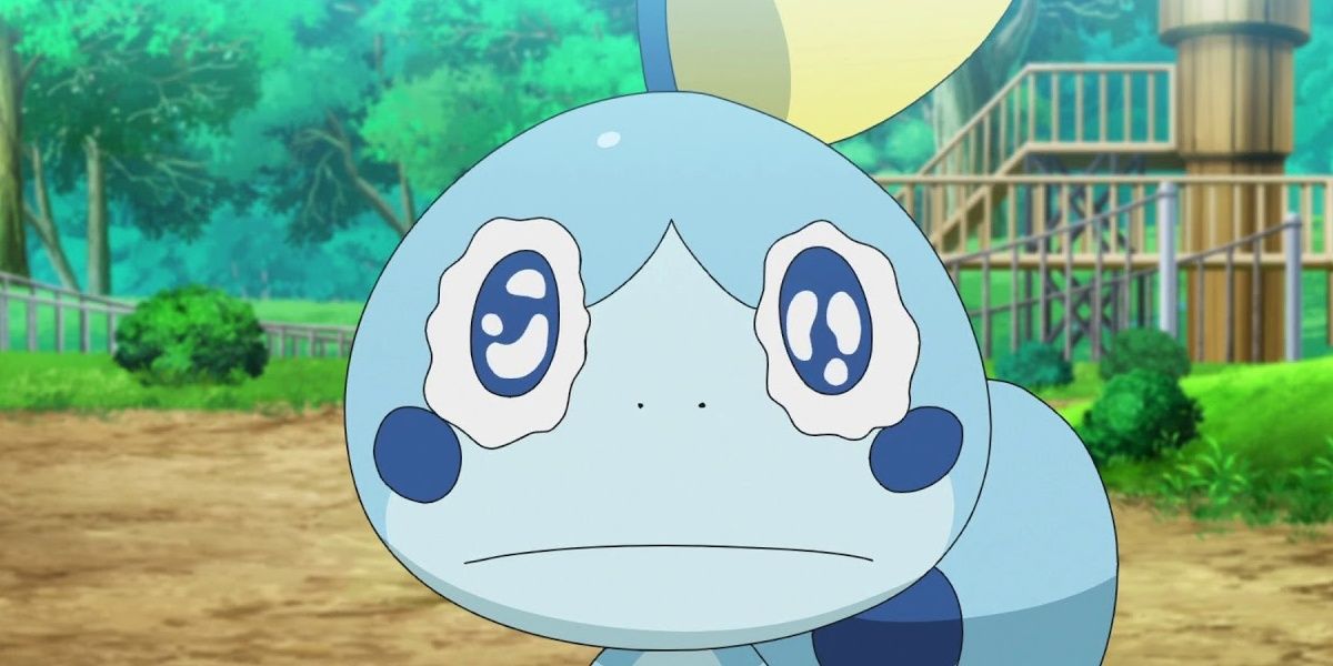 Sobble about to cry, Pokemon