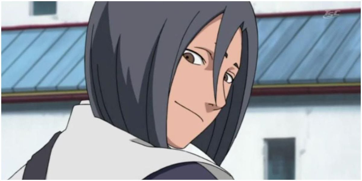 Sora, the pseudo-Nine Tails jinchuriki, gives a cocky expression in Naruto Shippuden.