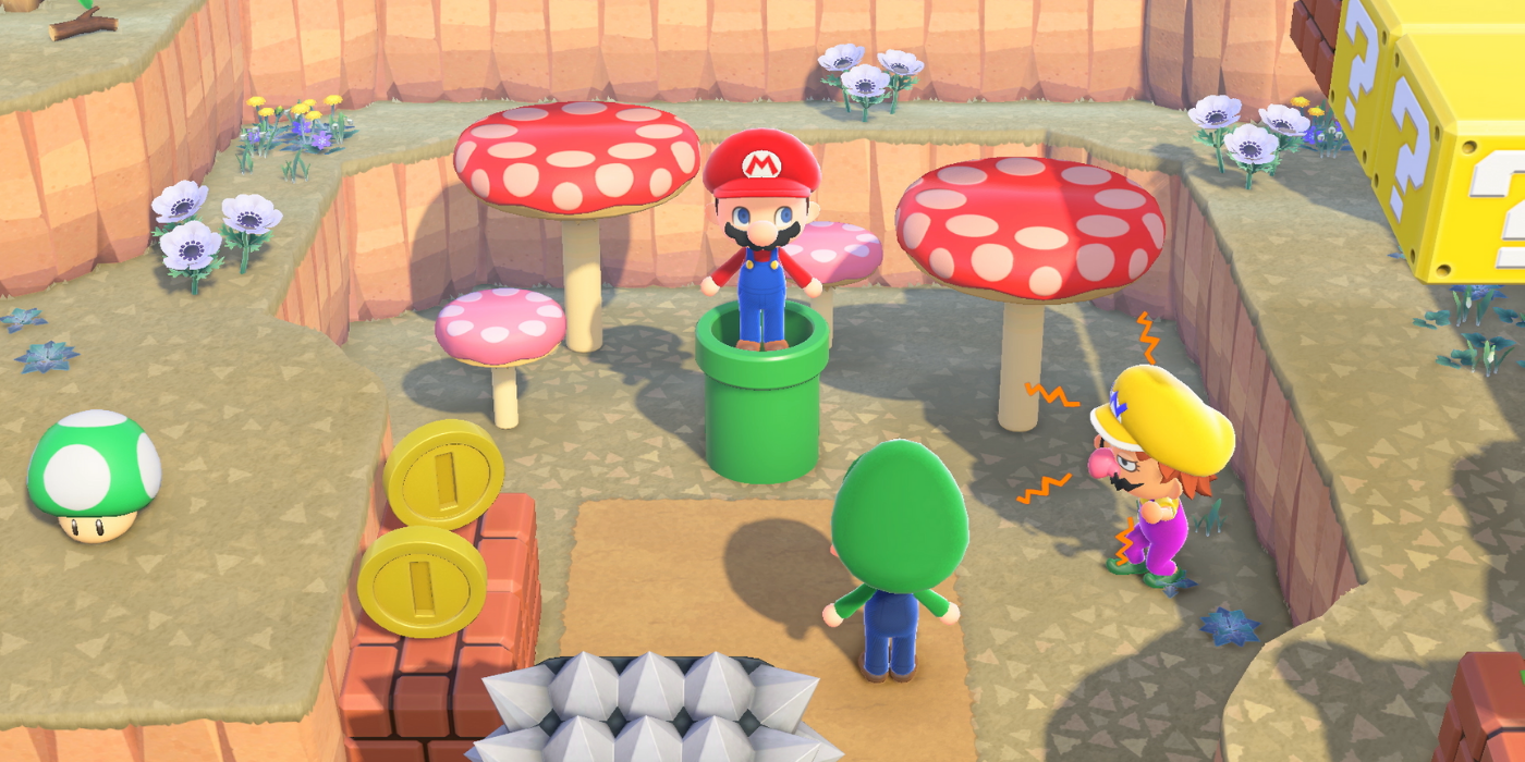 Animal Crossing: New Horizons x Super Mario Bros.