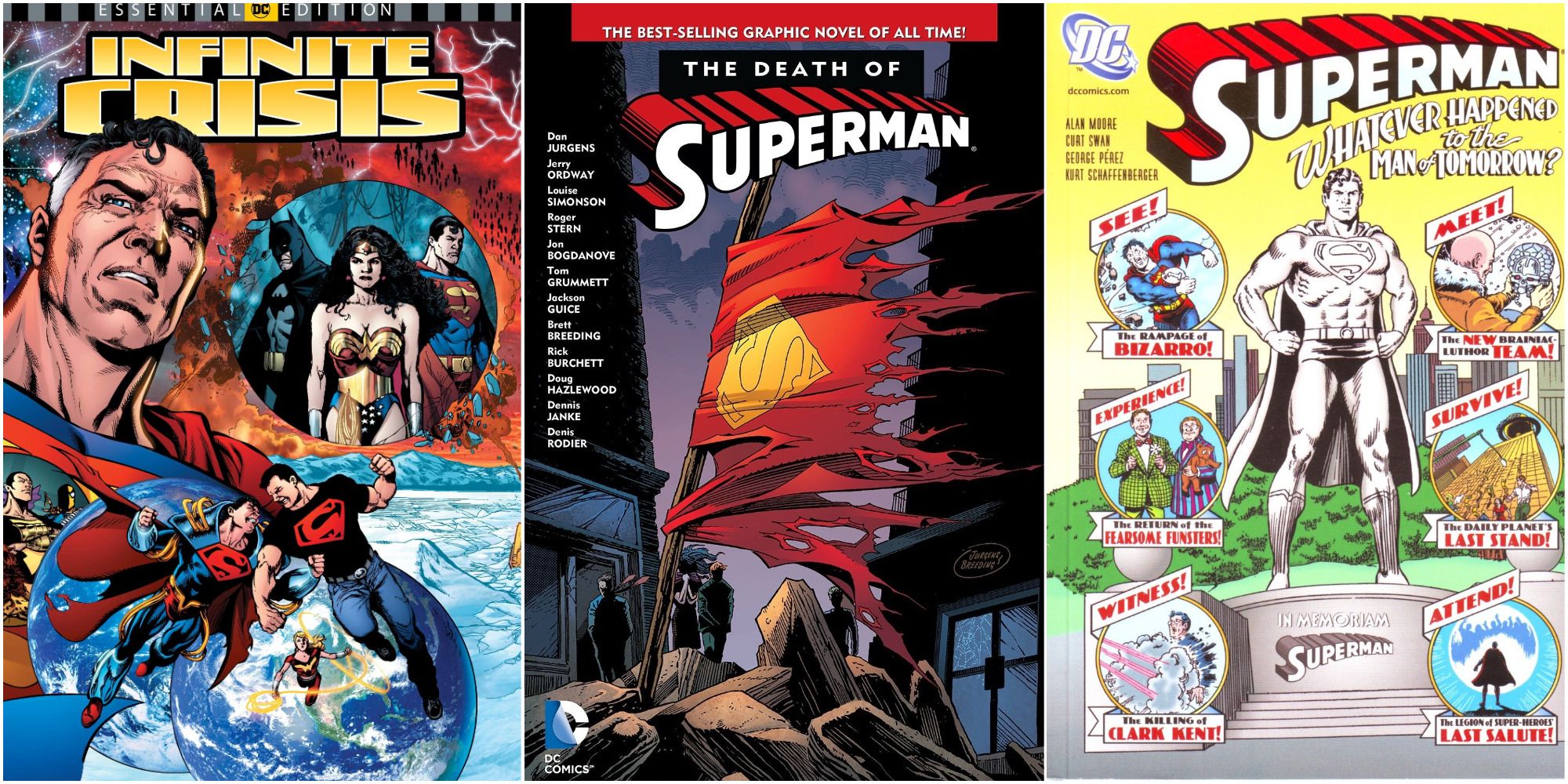Infinite Crisis, Death of Superman, and Whatever Happened To The Man of Tomorrow?
