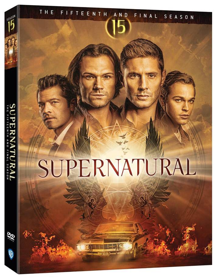 Supernatural S15 DVD Box Art