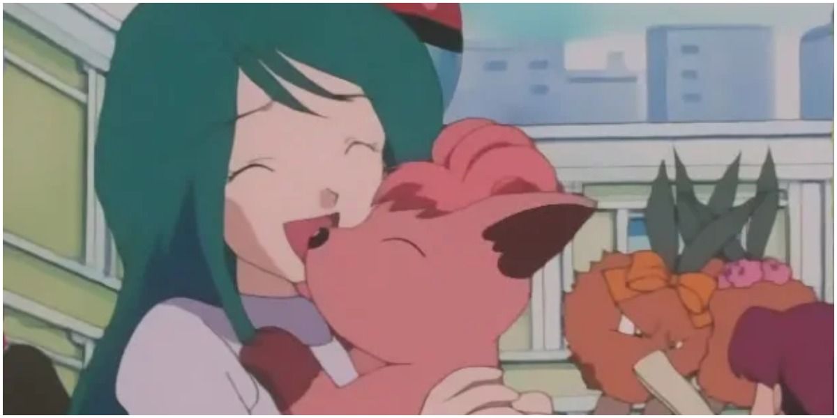 Suzie and Vulpix from Pokemon