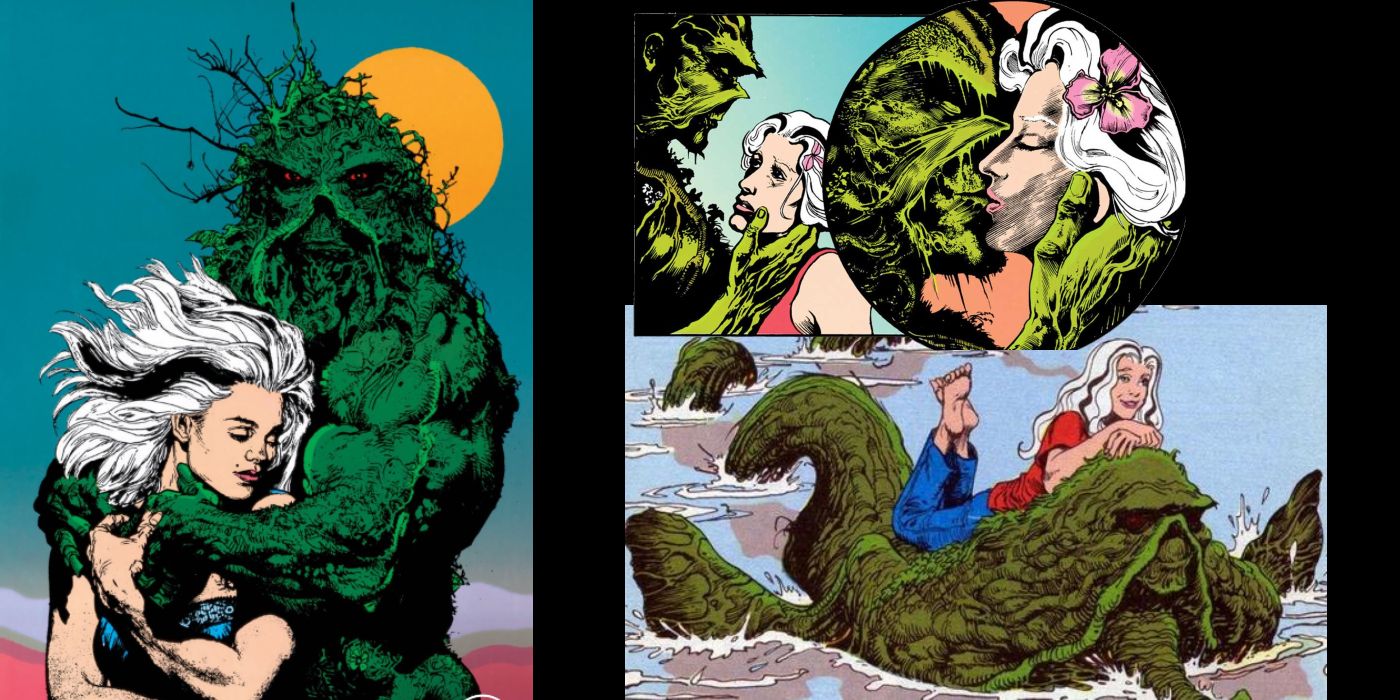 Swamp Thing and Abigail Arcane