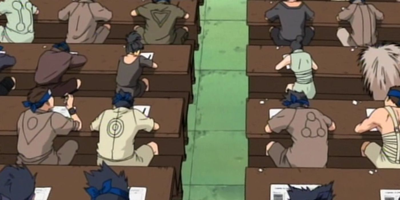 The Chunin Exam Begins In Naruto Anime