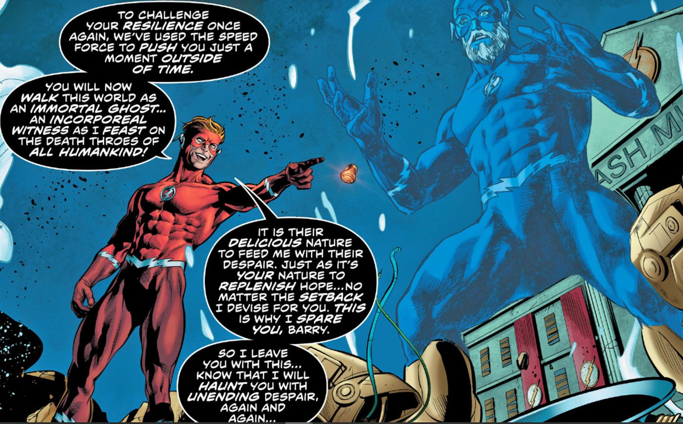The Flash Barry Allen Ghost Future State