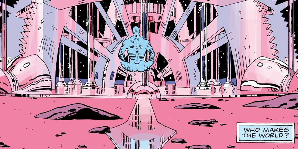 The palace of Dr. Manhattan