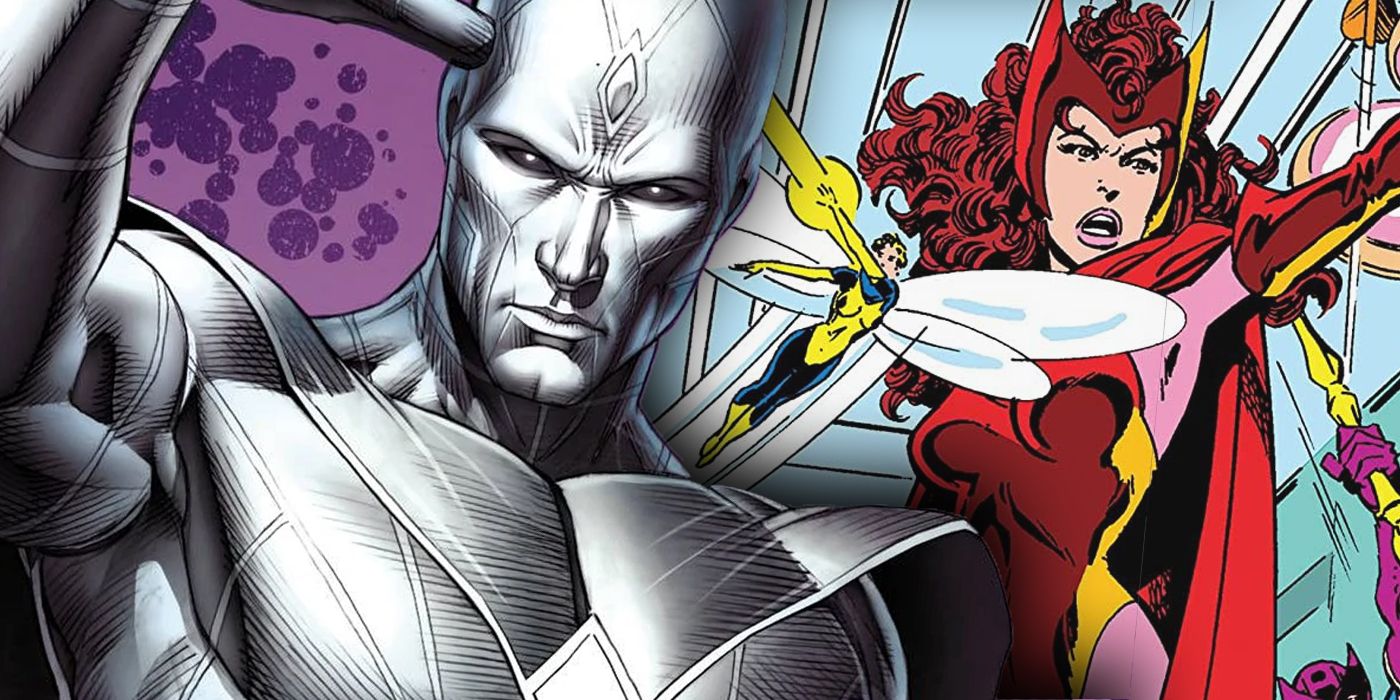 White Vision Scarlet Witch Comics