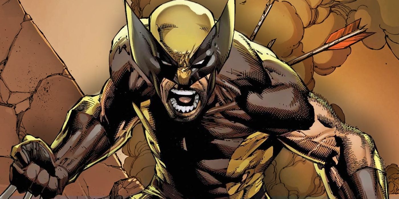 Wolverine in his Brown Costume