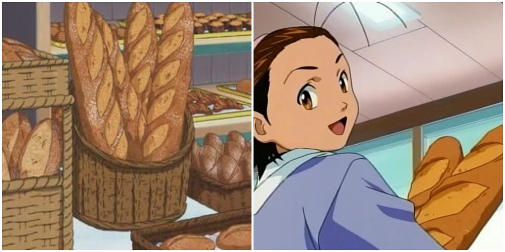 Yakitate Japan Anime With Various Bakery Breads And Azuma
