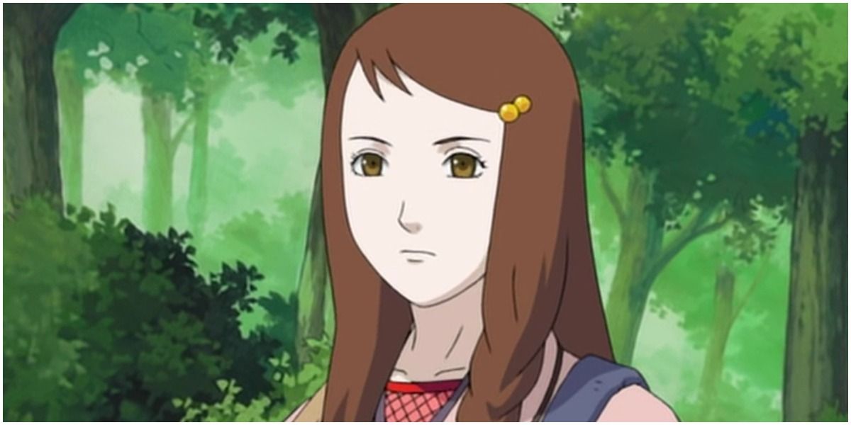 Yakumo Kurama, the former student of Kurenai Yuhi, looking angry in Naruto.