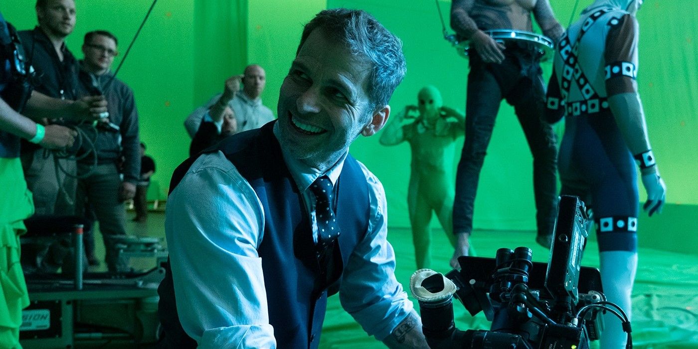 Zack Snyder on the Justice League Set